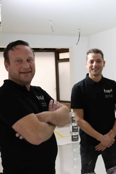 De mannen van B·Art PU Gietvloer